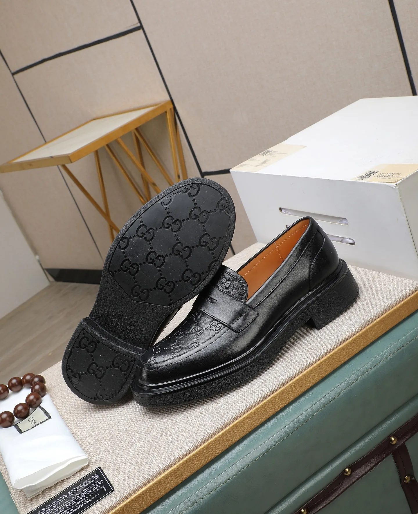 Men's shoes 💰520 📛📛Original (water-dyed cow lining) GUCCI official website formal shoes🌀 Italian 🇮🇹Imported cowhide➕Top imported water-dyed cowhide lining💋Finely handmade Original bottom, the real thing looks better when photographed in person Standard size 38-44